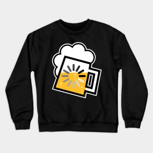 Beer Loading (Drinking In Progress / Icon / /) Crewneck Sweatshirt